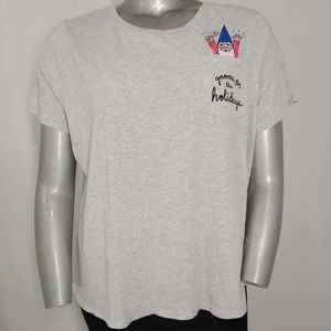 Old Navy Short Sleeve Holiday Gnome T-Shirt XXL
